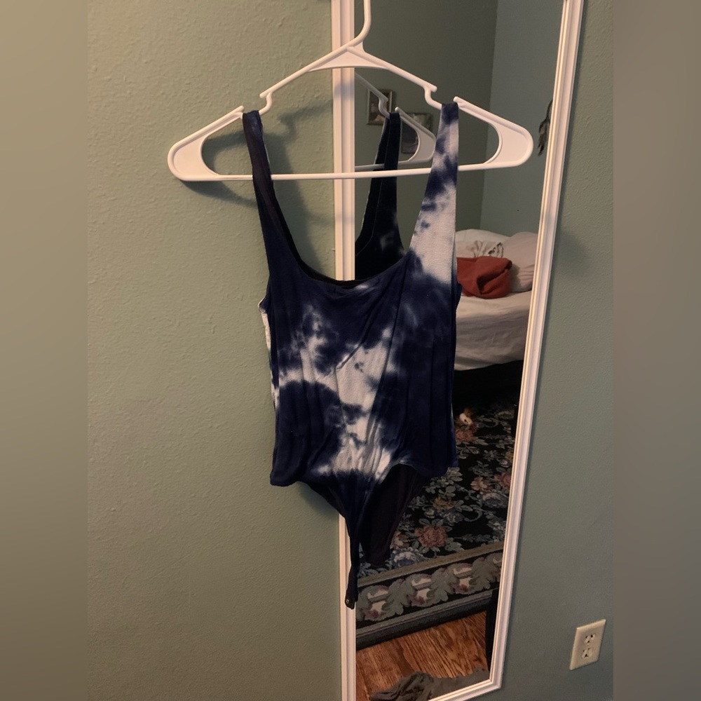 Tie dye body suit